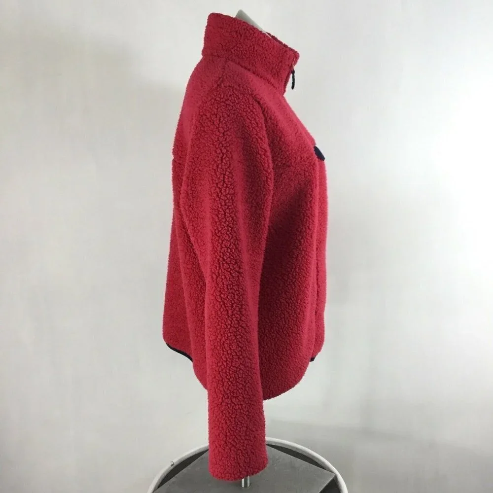 Columbia Jacket Full Zip Chest Pocket Fuzzy